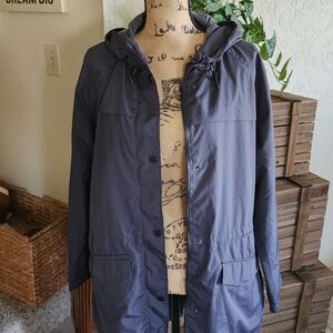 a new day Black Rain Jacket